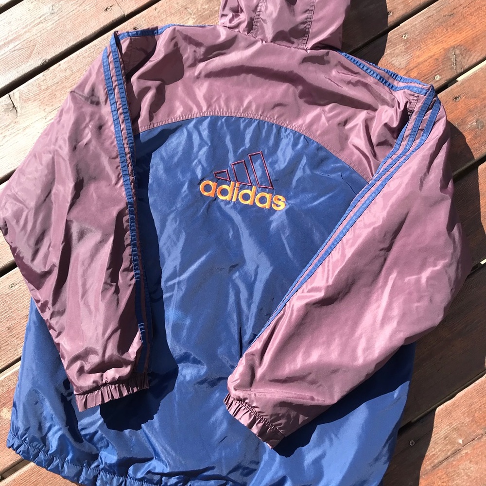 Vintage Adidas Jacket Fleece Lined - Picture 5 of 6